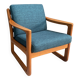 CFC Silkeborg arm chair by Johannes Andersen new green upholstery 1960s