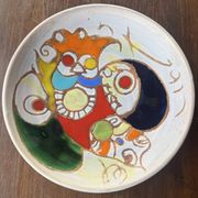 Ceramic plate from Vallauris – Marie-Christine Treinen – Years