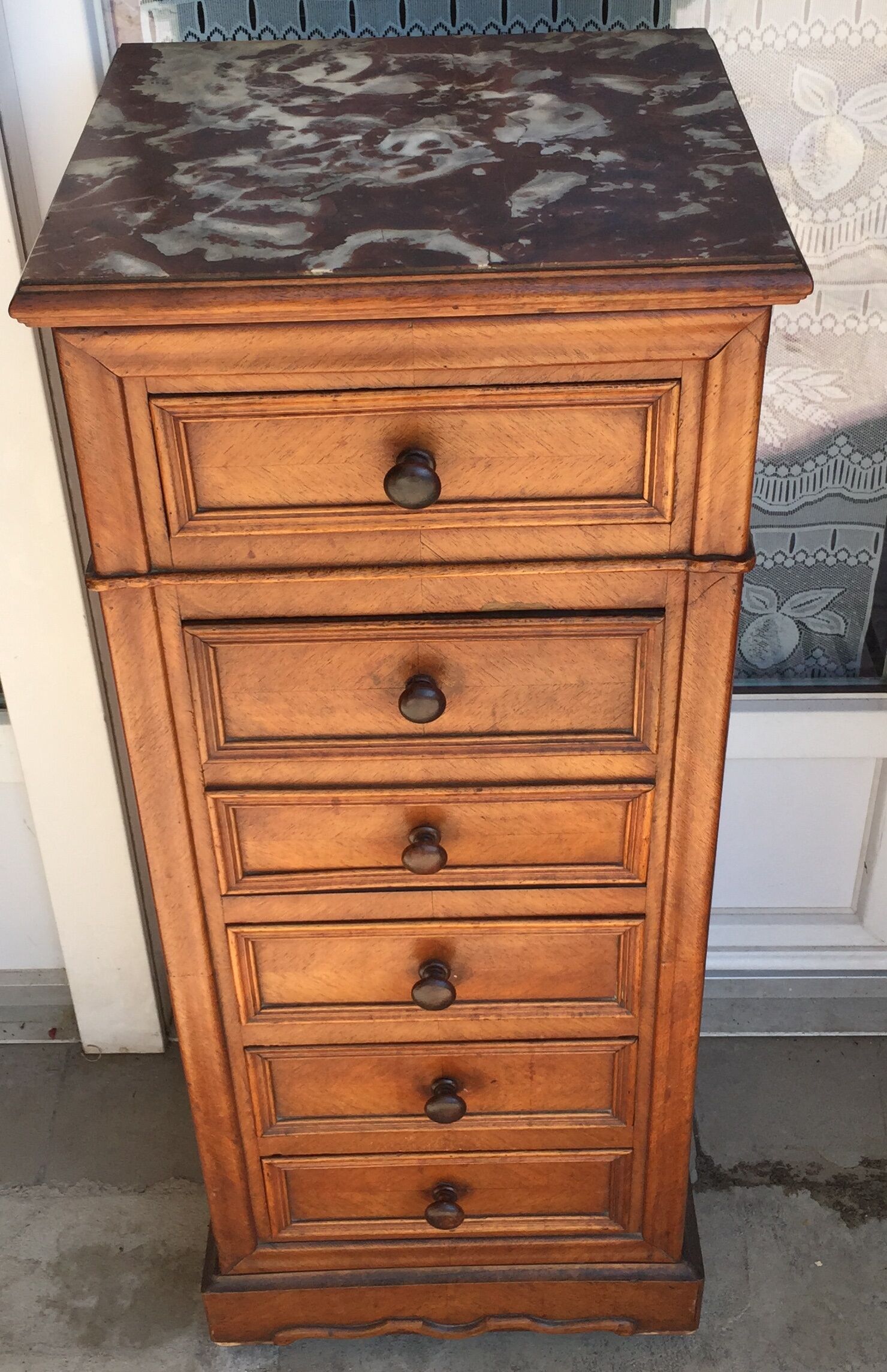 Old chest of drawers