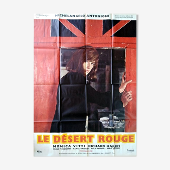 Original poster 120x160 cm red desert 1964 Michelangelo Antonioni Monica Vitti