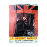 Original poster 120x160 cm red desert 1964 Michelangelo Antonioni Monica Vitti