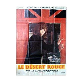 Affiche originale 120x160 cm le désert rouge 1964 Michelangelo Antonioni Monica Vitti