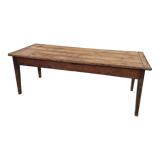 Table de ferme pied fuseau