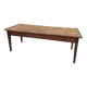 Table de ferme pied fuseau