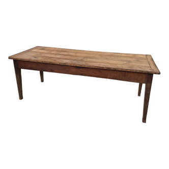 Table de ferme pied fuseau