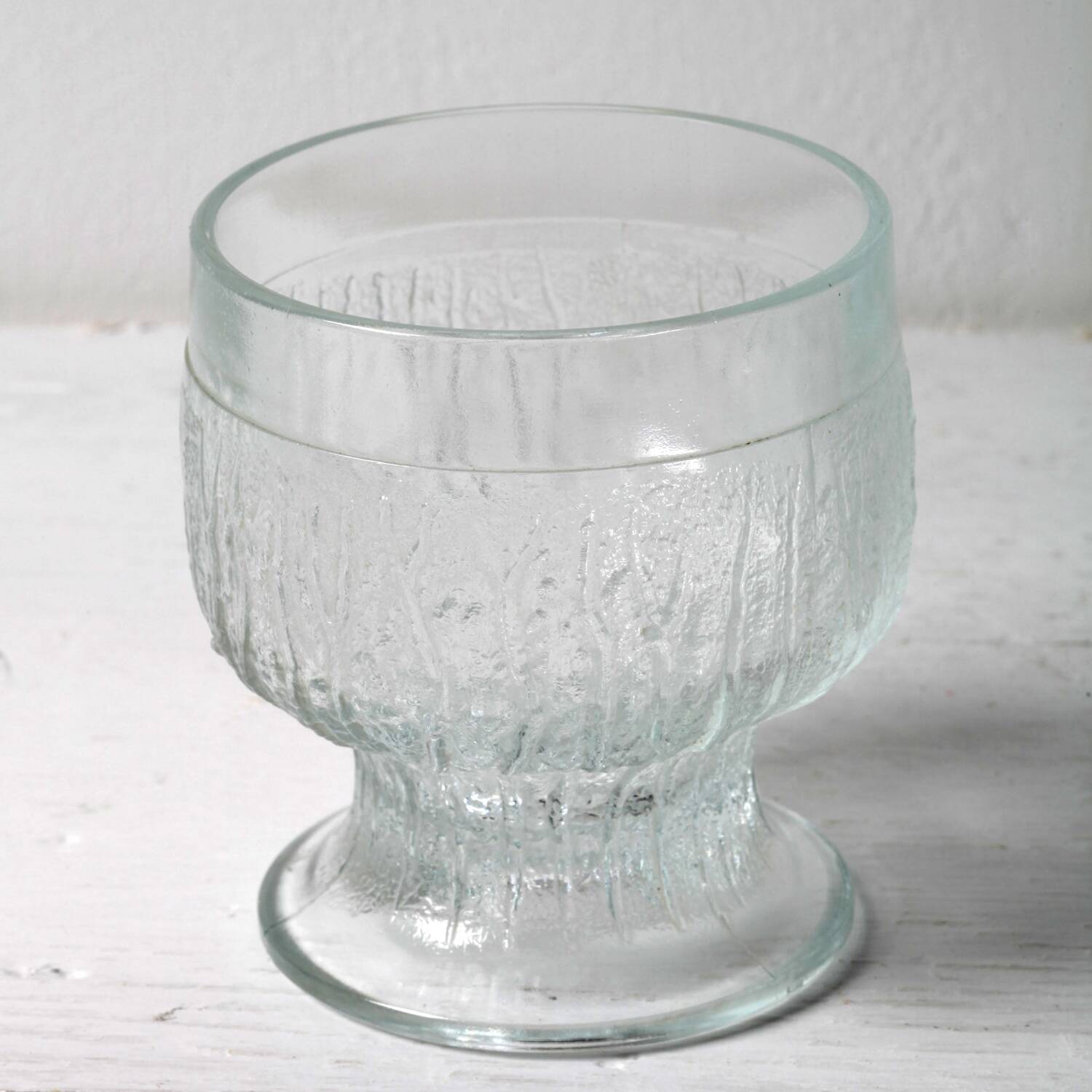 3 verres en cristal Crystalex par Ivo Rozsypal, République tchèque 1977