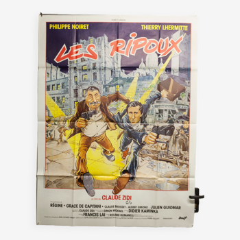 Movie poster 120x160 "Les Ripoux" Philippe Noiret Thierry Lhermitte 1984