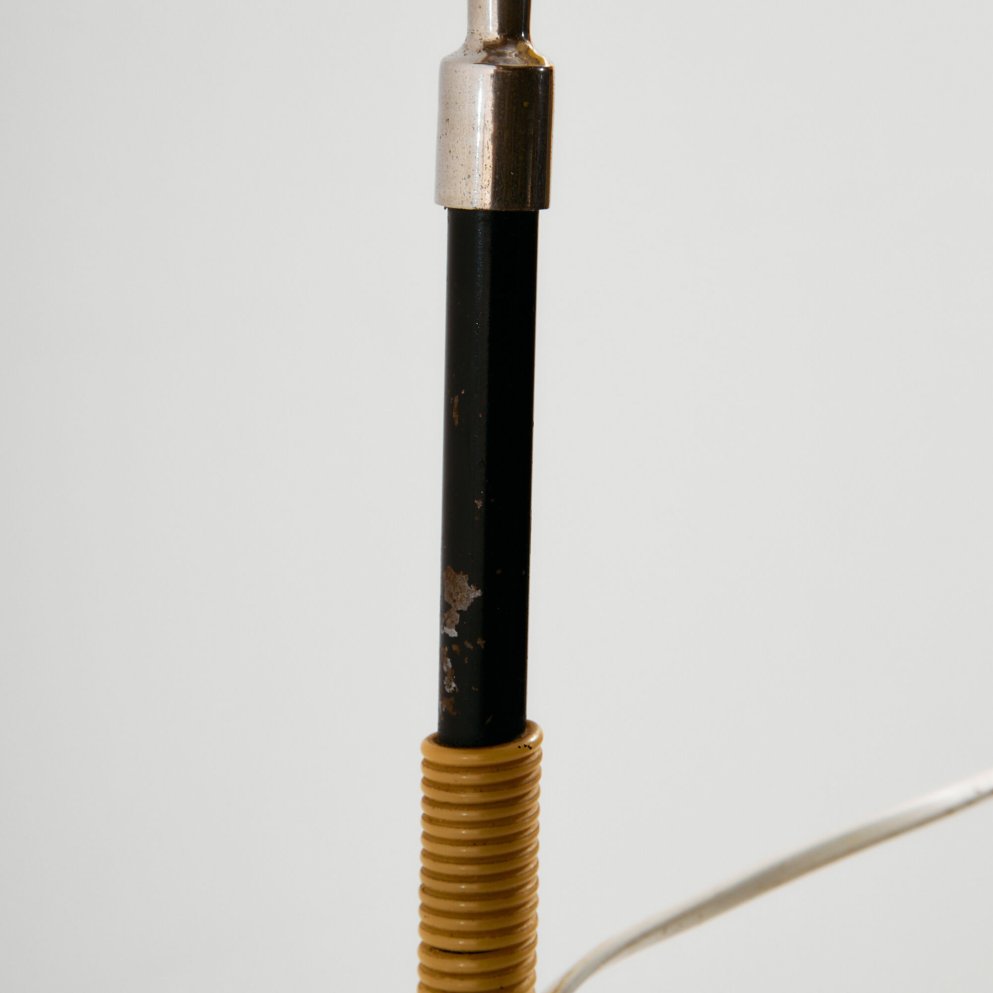 Metal floor lamp