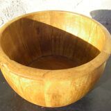 Vintage wooden salad bowl