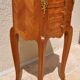 Marquetry Louis XV 3 drawers bedside table