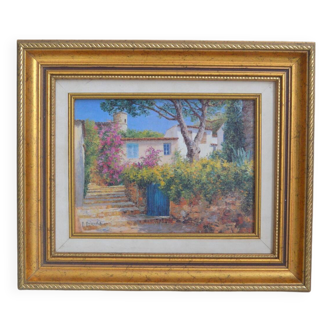 Provençal painting signed