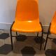 Lot de chaises vintage 70 , marque Aigfa