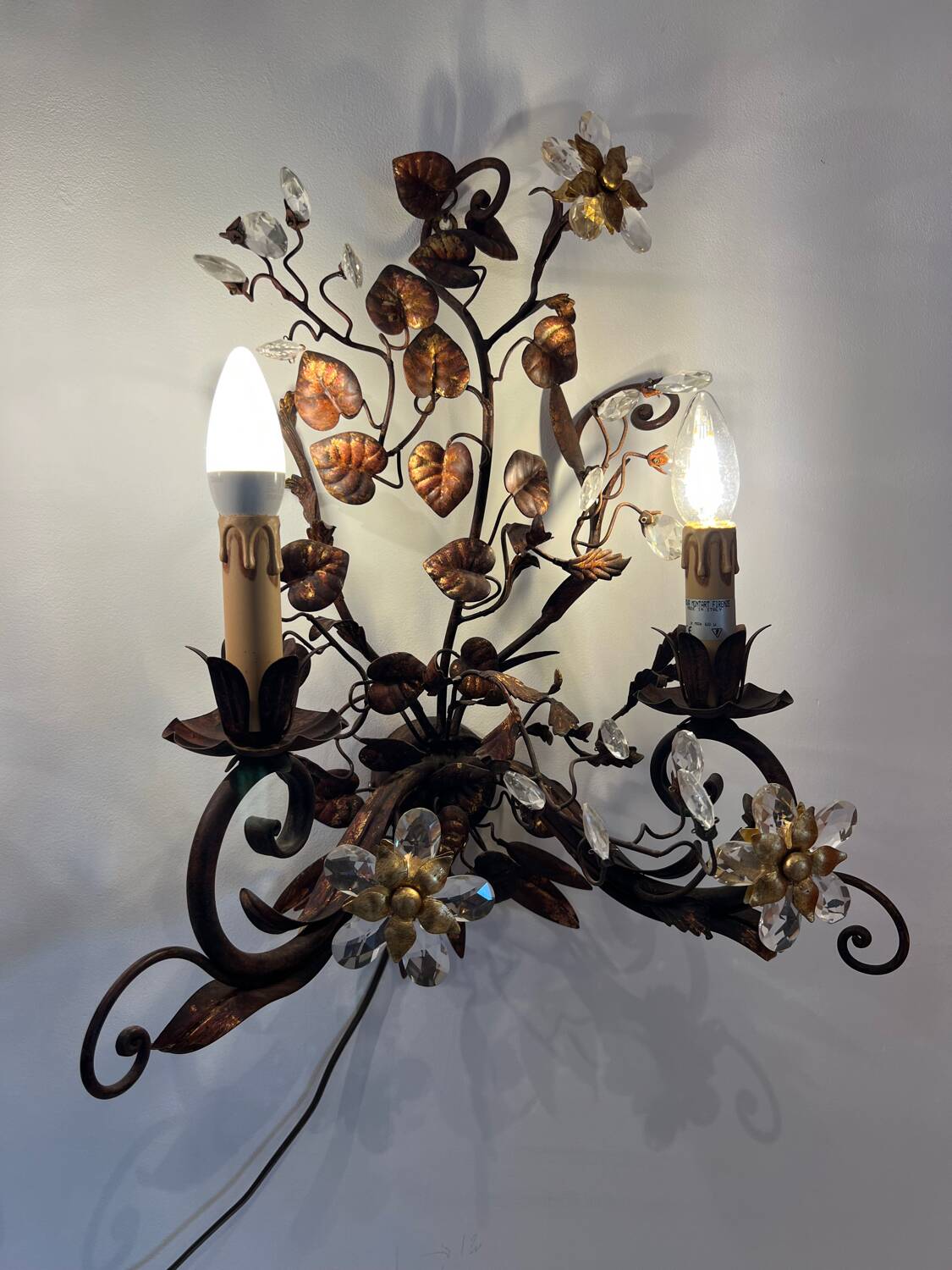 Pair of wall sconces