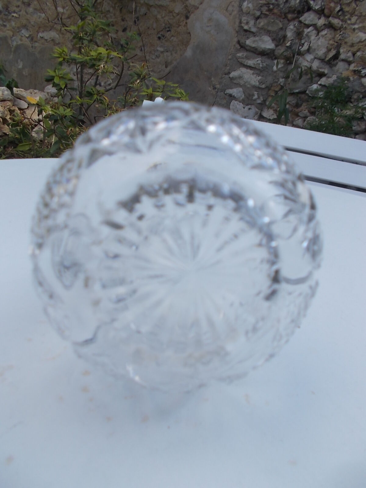 Pichet carafon en cristal