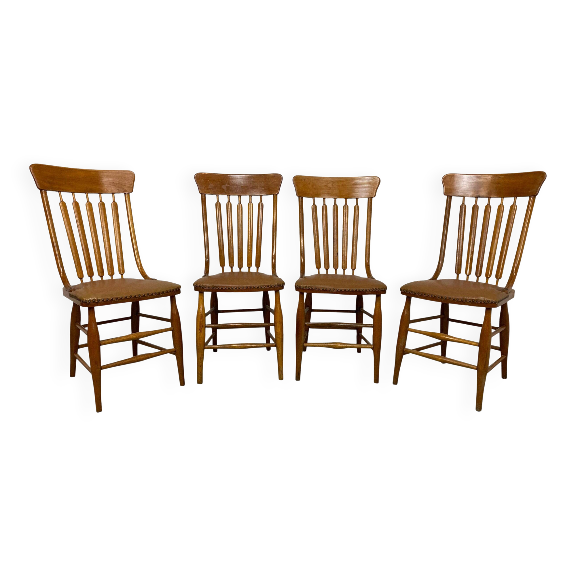 Chaises de salle à manger dans le style d'Adolf Loos