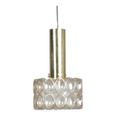 Lampe suspendue Helena Tynell pour Glashütte Limburg Allemagne 1960