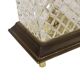 Vintage Classic Glass Table Lamp – Massive – 1980s