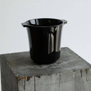 Seau à vin Art déco en verre pressé, années 1940