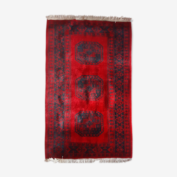Handmade Afgan carpet 176x108 cm