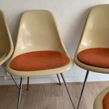 Suite of 6 DSX Charles & Ray Eames Chairs for Herman Miller