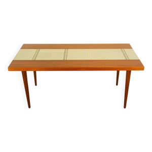 Table basse, teck avec