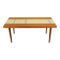 Coffee table, teak with mosaic, vintage from the 60s
