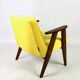 366 armchair in yellow velvet by Józef Chierowski, 1970s