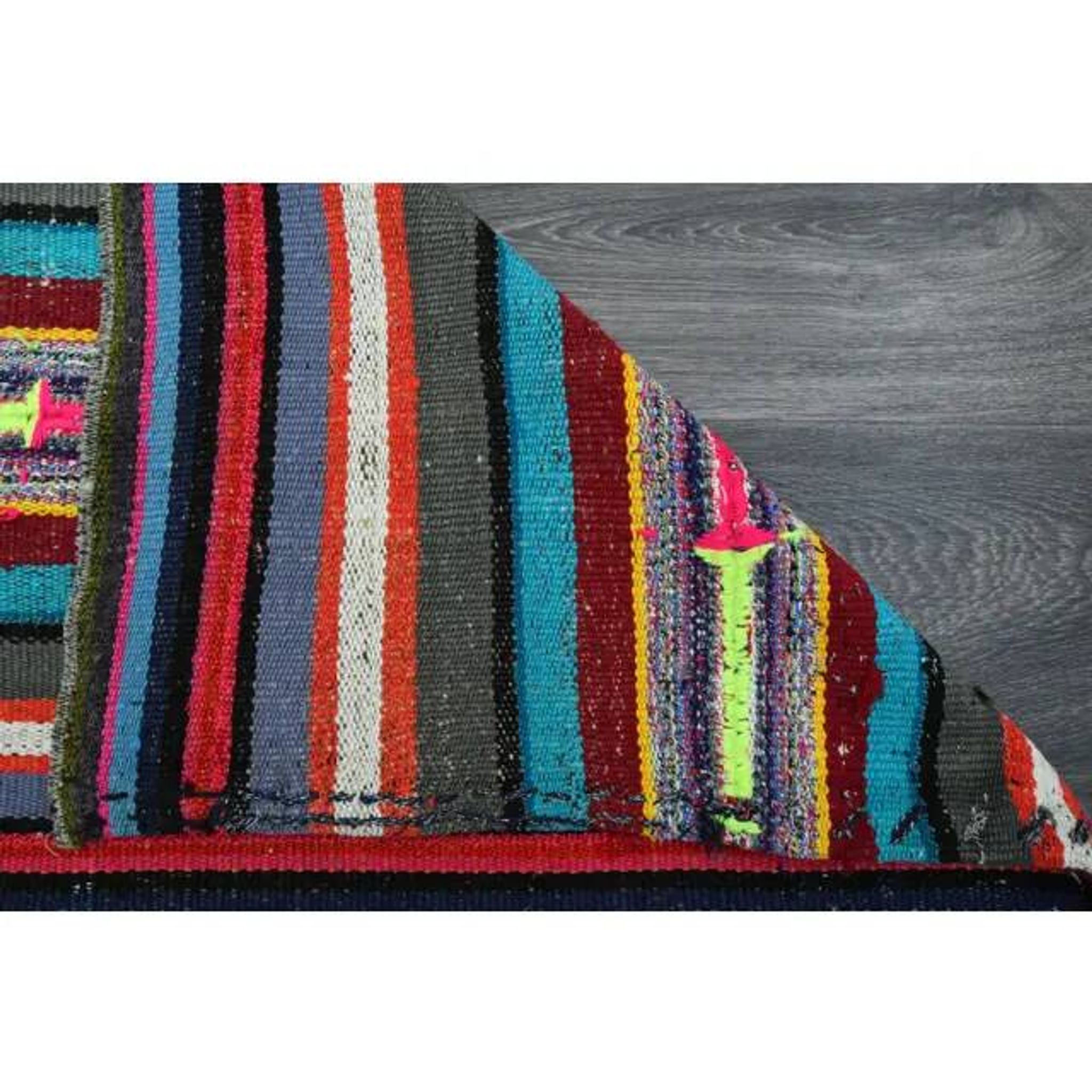 1970s Vintage Turkish Oushak Handmade Wool Cotton Purple Area Rug 137x218