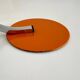 Targetti lamp vintage 1960s space age orange chrome