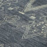 Handmade Turkish One of a Kind 318 cm x 442 cm Grey Wool Carpet