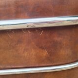 Vintage leather armchairs