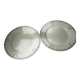 Set of 2 plates in iron earth Saint Amand