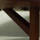 Large teak table, Denmark, 1980s