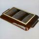 1970s ceramic compartment hors d'oeuvre dish