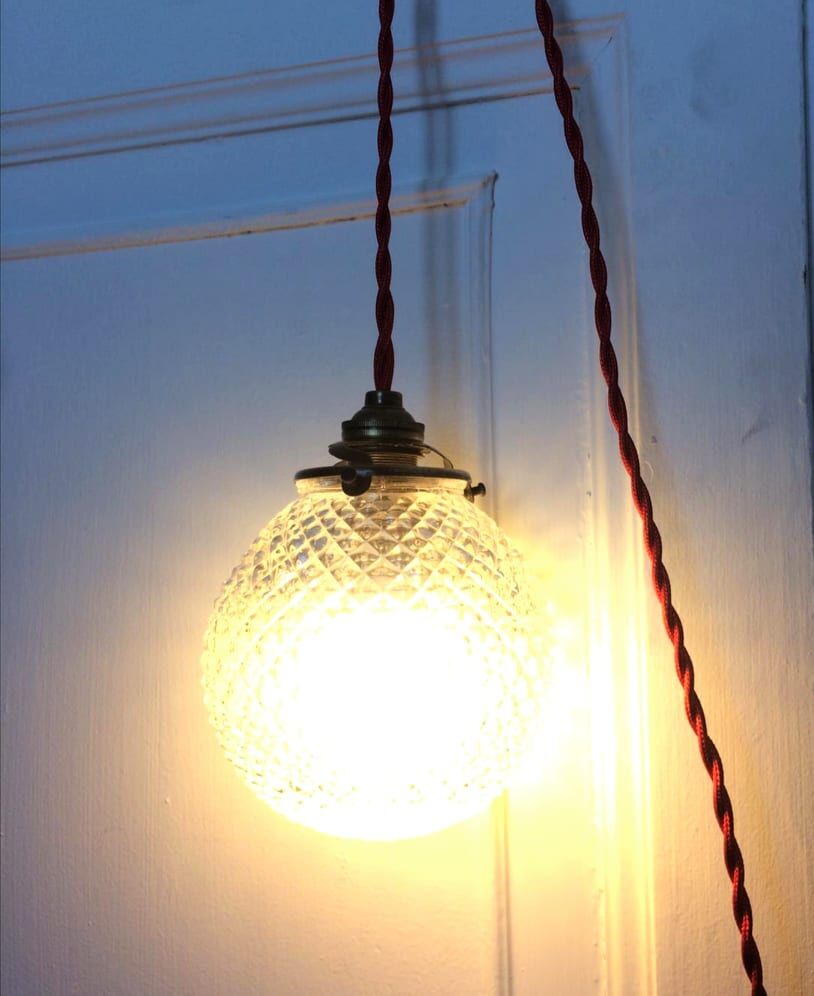 Diamond ball walking lamp