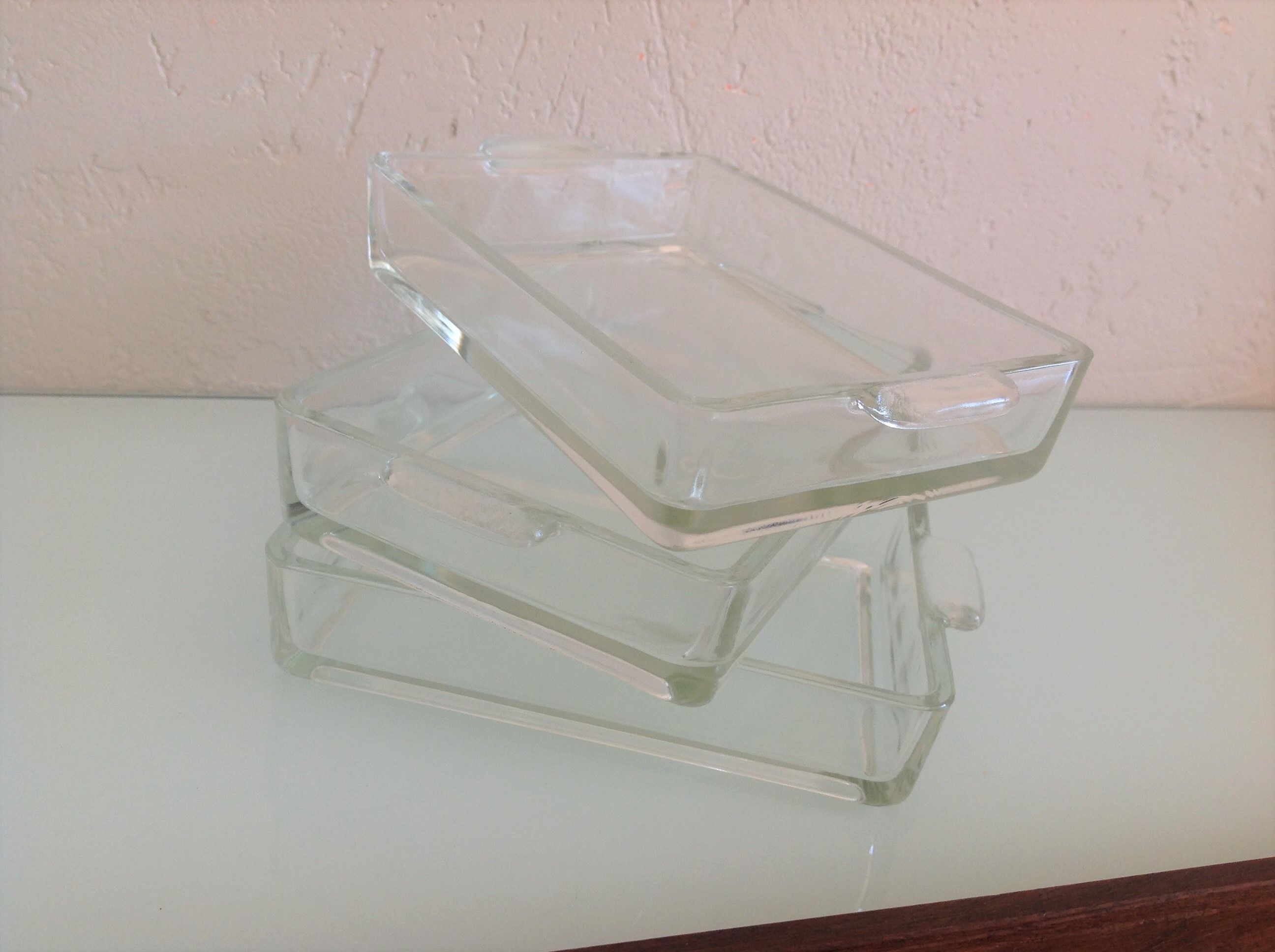 Servant tray in Scandinavian style teak / vintage 60s-70s