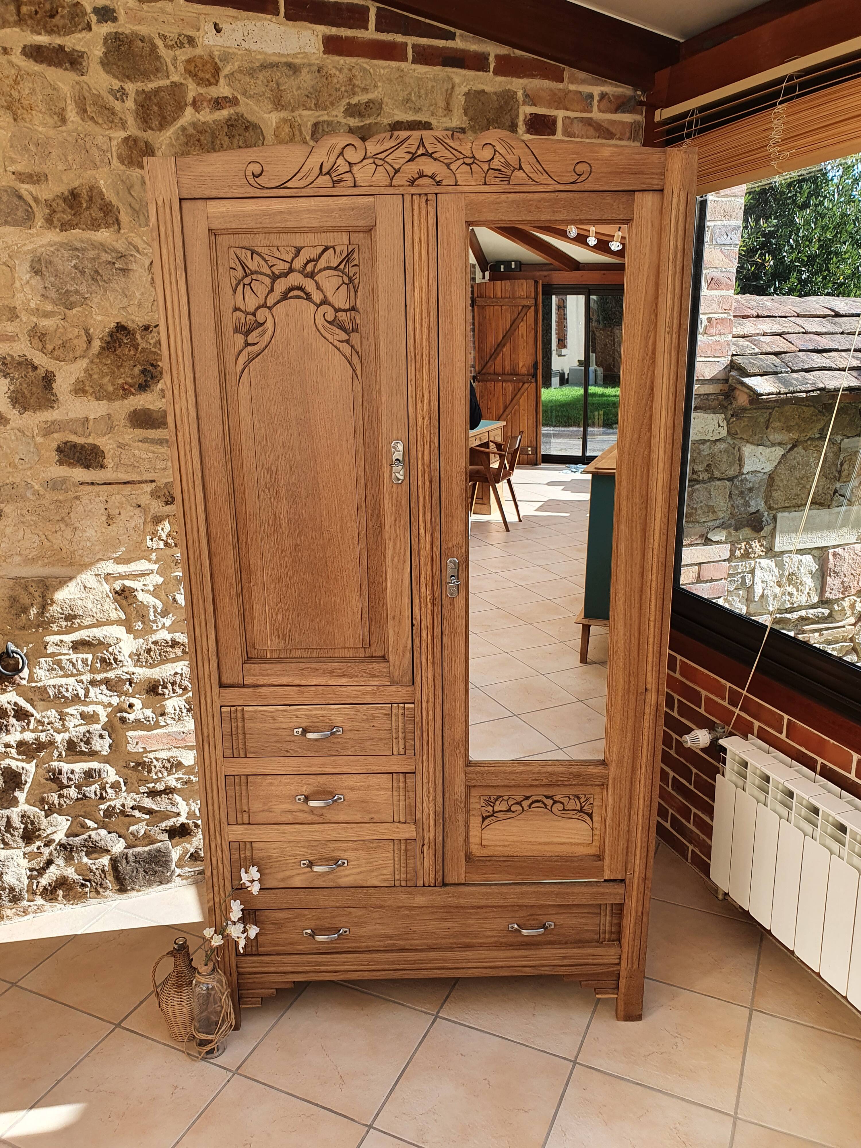 Art Deco Parisian wardrobe