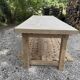 Large solid wood table 238cm