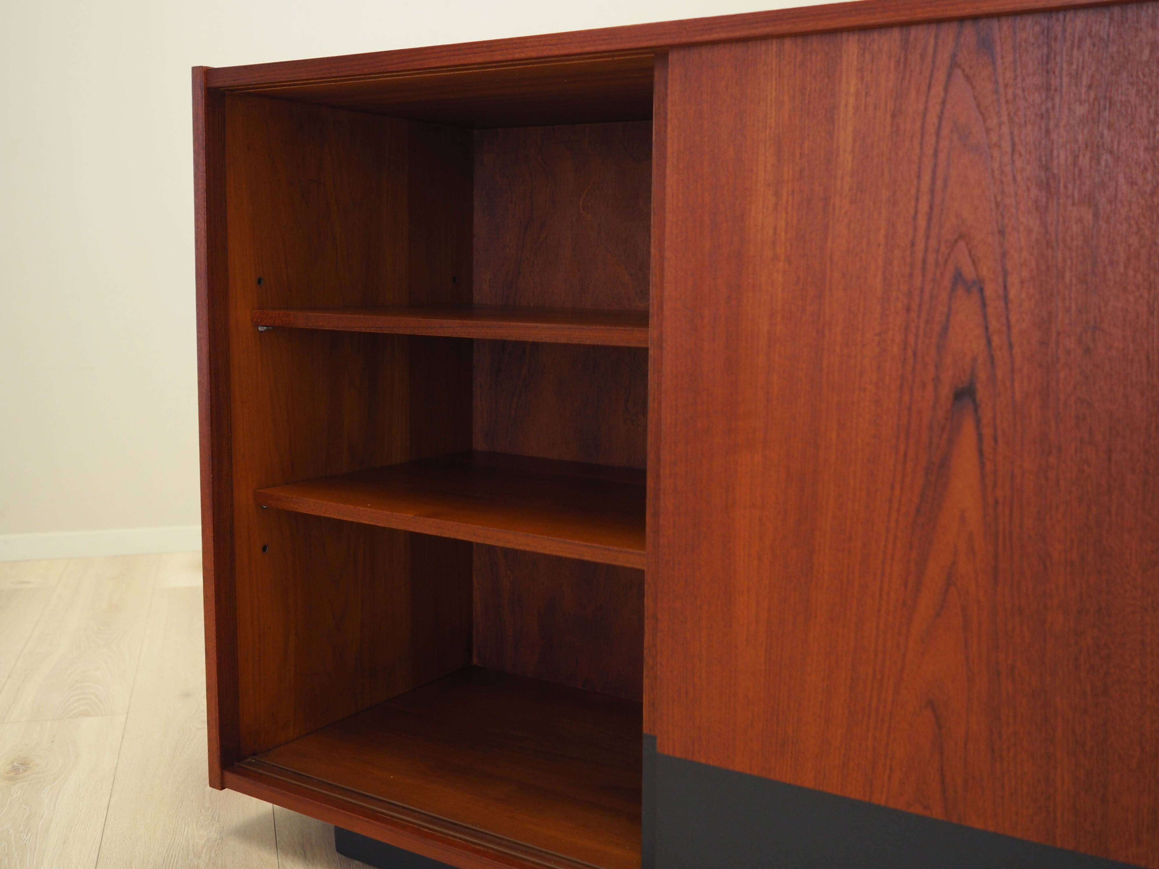 Teak sideboard, Danish design, 1970s, production: Denmark