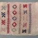 Ancien chemin de Kilim étroit turc 114x50 cm shabby chic, kelim vintage