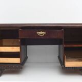 Vintage Desk in Walnut, 1920s