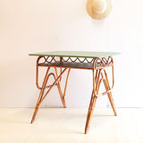 Rattan table