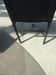 Set of 6 dining room chairs with tripod legs in grained leather and metal 1970