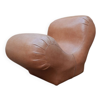 1960s leather armchair