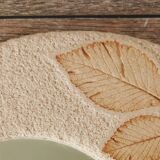 Miroir pierre naturelle feuilles