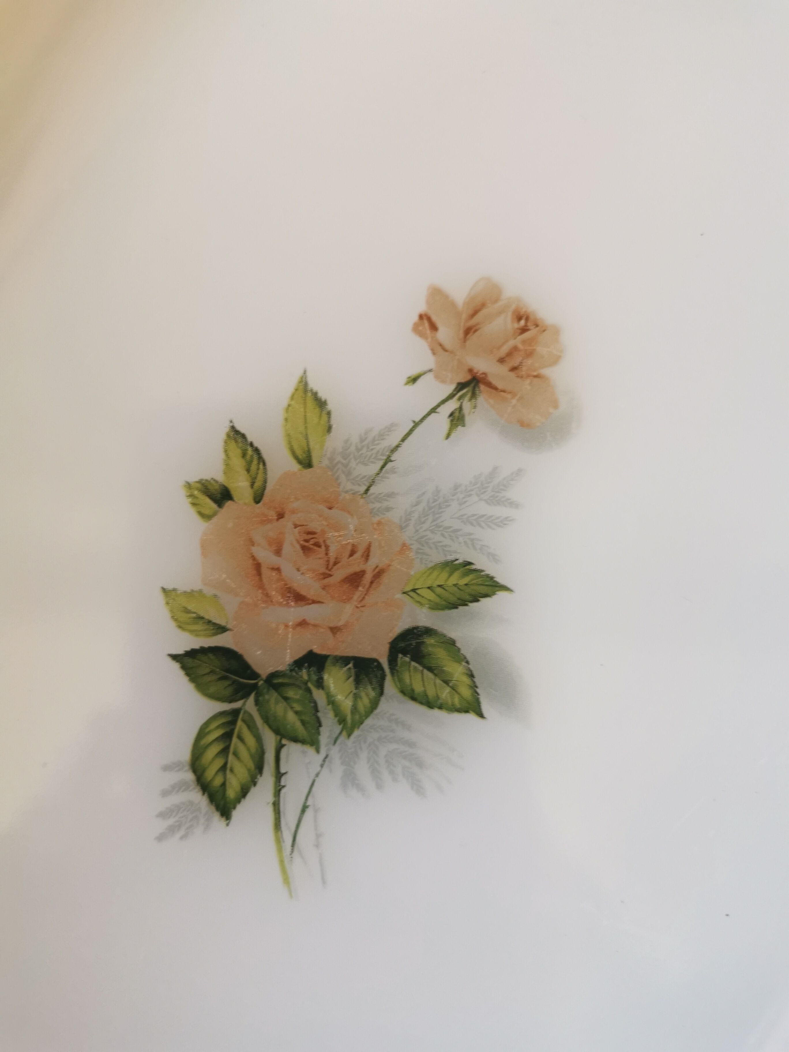 Vintage oval dish Arcopal