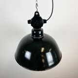 East German Enamel Factory Light By Lbd Veb Leuchtenbau Dresden, 1950s