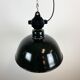 East German Enamel Factory Light By Lbd Veb Leuchtenbau Dresden, 1950s