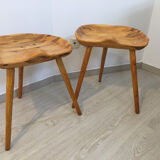 Pairs of tripod stools