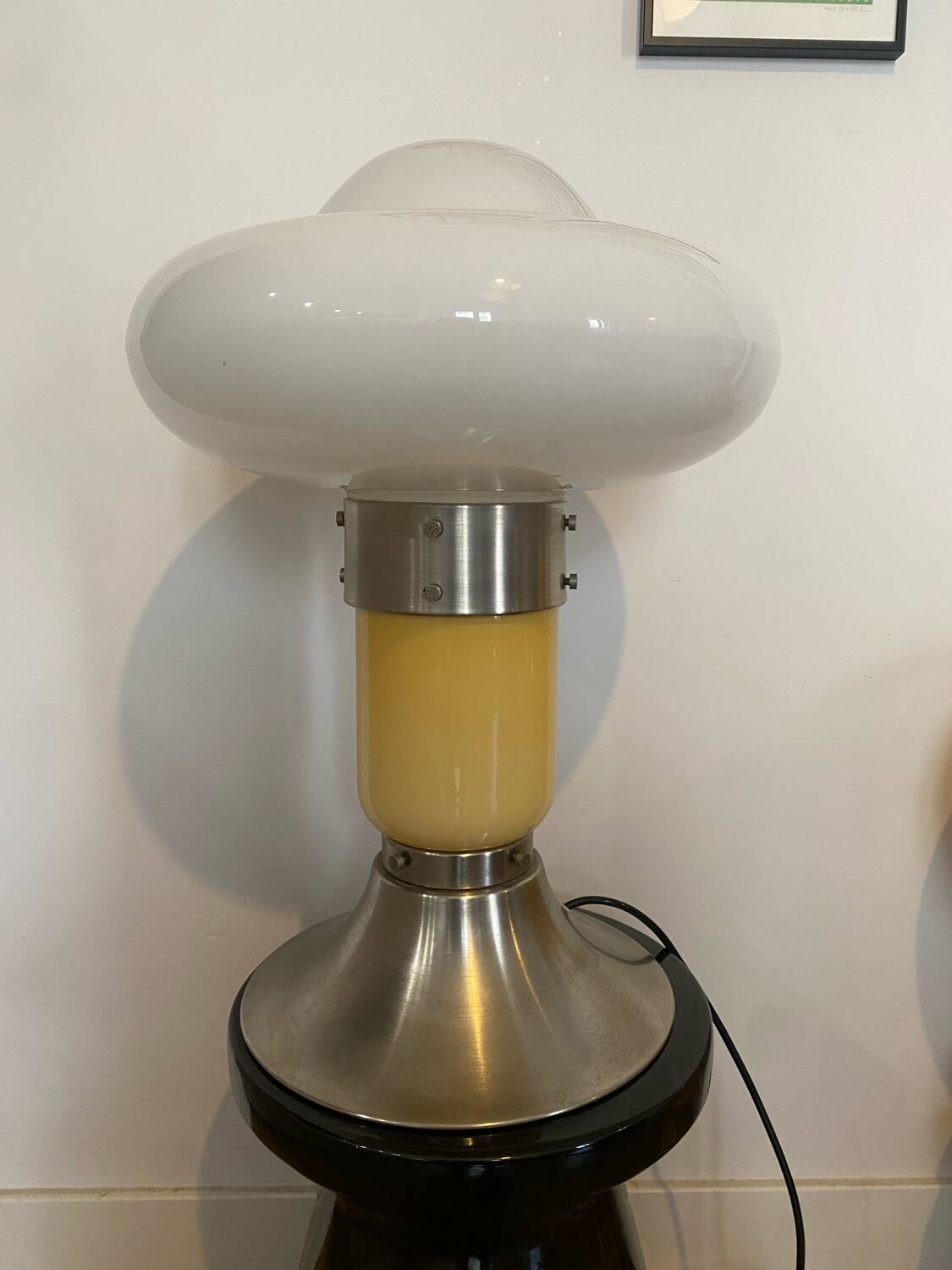 Vintage mushroom lamp